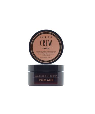 Men's Hair Pomade by American Crew, Medium Hold with High Shine, 1.75 Oz OLD Version