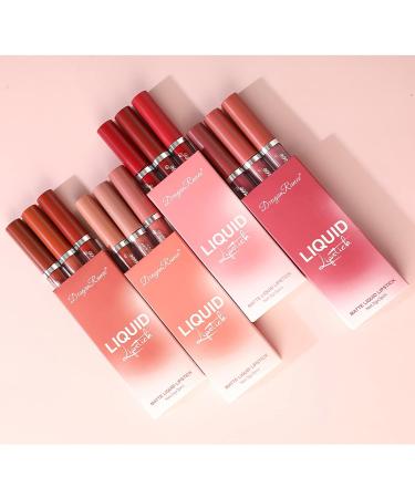 YUECI 3PCS Matte Liquid Lipstick Set - Moisturizing Multi-Color Matte Lip Gloss (1 ml) - Buy Online Internationally - Buy Online on SooperMarket.com