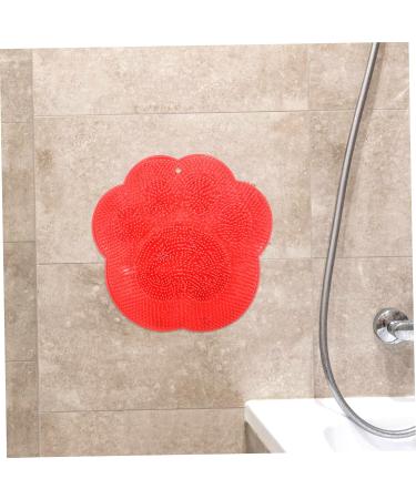 Beavorty Lazy Back Rub Pad Foot Massager Foot Brush Cleaner Skin Cleaning Scrubber Pink - Buy Online on SooperMarket.com