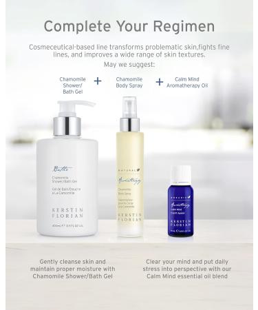 Kerstin Florian Chamomile Body Spray - Lightweight Moisturizing Dry Oil Mist for Men & Women | Non-Greasy Full Body Hydration (3.4 fl oz) - International Shipping Available - Buy Online on SooperMarket.com