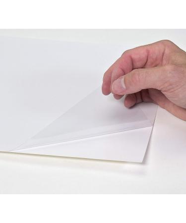 Grafix Clear Static Film Sheets 9x12 - Create Your Own Window Clings - Stick to Glass, Acrylic & Glossy Surfaces - 6 Count Pack - Buy Online on SooperMarket.com