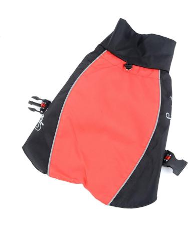 Ranphy Waterproof Dog Jacket for Medium & Large Dogs - Reflective Breathable Ultra-Light Rain Cover - Abdominal Protection for Dachshunds & Labradors (7XL 85cm Chest) - Buy Online on SooperMarket.com