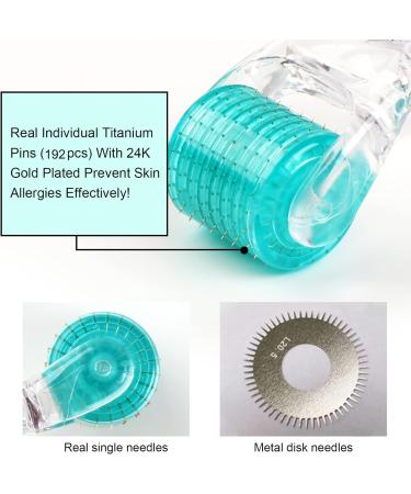 Buy Dermaroller with 192 Needles Anti-Aging Acne Treatment Cellulite & Hair Loss Solution 1 Pack International Shipping Available - Buy Online on SooperMarket.com
