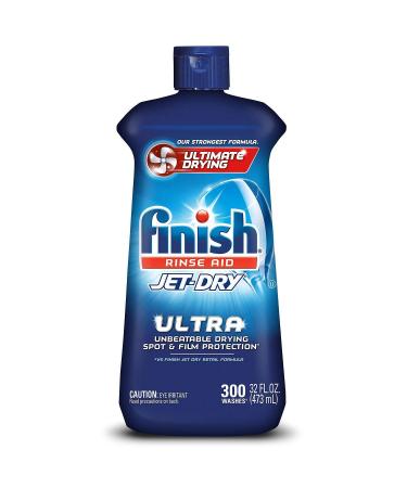 Jet-Dry Plus Dishwasher Rinse Aid 32 Fl Oz (2 Pack)