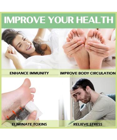 MIELIKKI 20Pcs Natural Bamboo Foot Pads for Foot Care, Improved Sleep, Stress Relief, and Fatigue - Safe & Easy to Use - Buy Online on SooperMarket.com