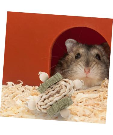 Kisangel Wooden Hamster Chewing Playthings Bunny Treats Oral Biting Playthings - Buy Online on SooperMarket.com