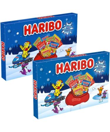 2 x Christmas Selection Box 182g - Haribo's Selection Box - Christmas Sweet Treats For Kids and Adult - Buy Online on SooperMarket.com