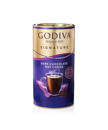 Godiva Chocolatier Hot Cocoa Canister, Dark Chocolate, 14.5 Ounce Dark chooclate cocoa