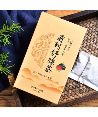 150g Prostasan Herbal Tea 30 Individual Bagged Filter Tea Bags Careful Grinding Clean and Hygienic Helps Improve Urinary Function Portable Prostate Tea for Male - Buy Online on SooperMarket.com