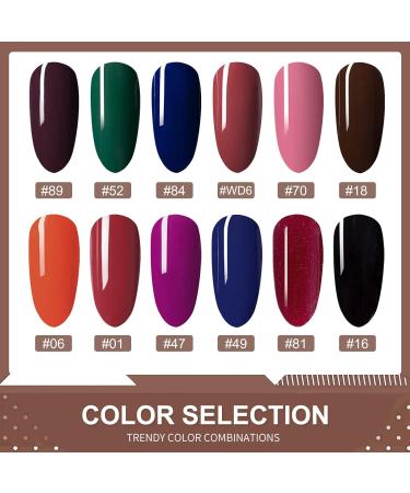 28g/Box Maroon Brown Coffee Dipping Powder No Lamp Cure | Gel Polish Effect | Smooth Finish (No.18) - Buy Online on SooperMarket.com