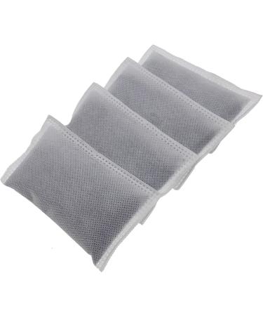 4-Pack Activated Charcoal Odor Absorbing Filter Refill for iTouchless Trash Cans 8 Gallon+ | Deodorizer Compatible | 4 Large Filters - Buy Online on SooperMarket.com