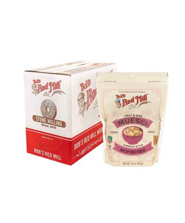 Bob's Red Mill Fruit & Seed Muesli ~ 2 Pack - 14oz 14 Ounce (Pack of 2)