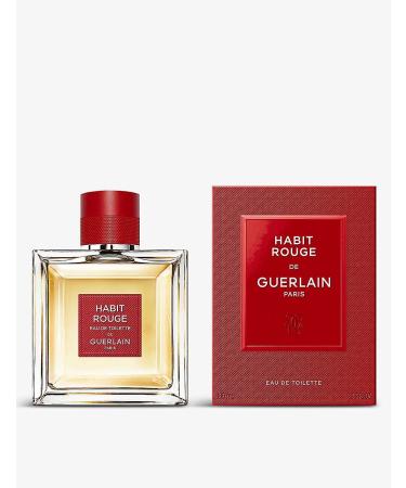 GUERLAIN Habit Rouge For Men Eau De Toilette Spray 3.4 Ounce - Buy Online on SooperMarket.com