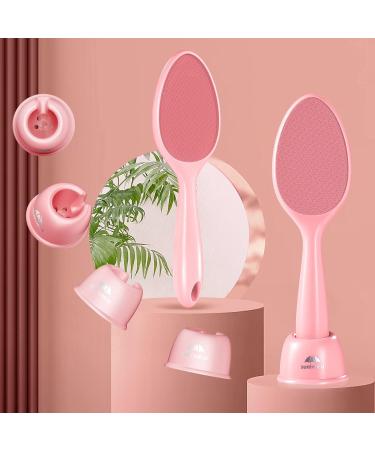 Sunivaca Glass Callus Remover Foot File - 2-Sided Pedicure Tool for Soft Feet - Pink - Buy Online on SooperMarket.com