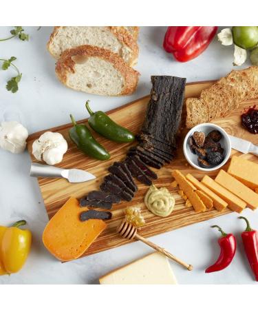 Stryve Biltong Charcuterie Slab - Original Flavor 8oz | High-Protein Snack - Buy Online on SooperMarket.com