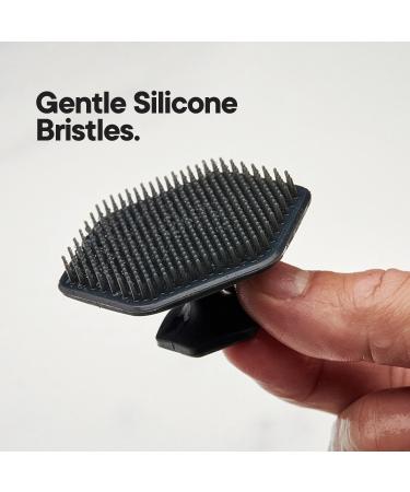 Tooletries Men's Face Scrubber - Silicone Facial Cleansing Brush & Exfoliator Pad 3 Pack | Gentle Skin Care & Massager for Men - International Shipping Available - Buy Online on SooperMarket.com