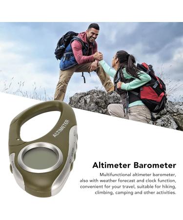 Multifunctional Backlight Altimeter & Barometer - Ideal for Climbing Camping & Outdoor Sports | International Shipping - Buy Online on SooperMarket.com