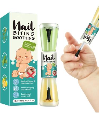 Bitter Nail Water 10ml Kid's Bitter Tasting Nail Anti Nail Biting Polish Child Safe Nail Care Product Stop Nail Biting Treatmnt Natural Plant Extracts Nail Care Tool For Newborns Kids Teens - Buy Online on SooperMarket.com