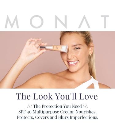 Monat BB Cream SPF 40 - Nude | Lightweight Tinted Moisturizer Fragrance-Free 35ml | International Shipping - Buy Online on SooperMarket.com