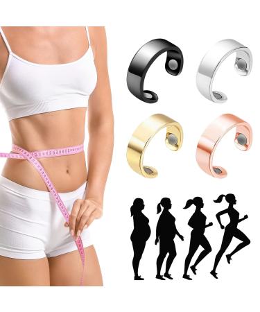 Lymphatic Drainage Ring, Open Type Lymphatic Drainage Treatment Detoxification Magnetic Ring, Lymphatic Drainage Magnetic Therapy Ring for Men & Women