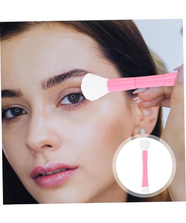 minkissy Nose Shadow Powder Brush Blush for Cheeks Cosmetic Brush Makeup Blending Brush Makeup Brush Makeup Supplies Concealer Brush Aluminum Tube Pink Miss Double Head Makeup Tools - Buy Online on SooperMarket.com