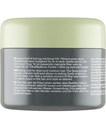 ID Hair Creative Fiber Wax - Strong & Flexible Hold Matte Finish - 100ml - Perfect for Short to Medium Hair - Buy Online on SooperMarket.com