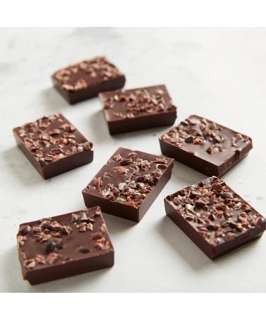Nib Mor Vegan Dark Chocolate 80% Cacao - Gluten Free, Organic Snack Squares (Pack of 6) - Buy Online on SooperMarket.com