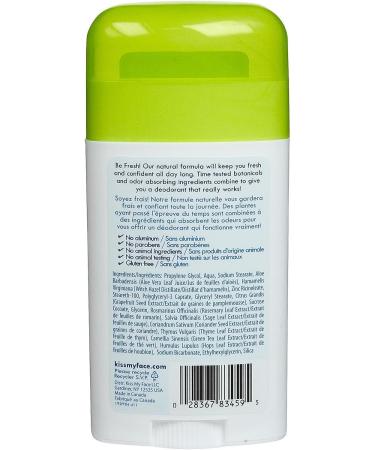 Kiss My Face Active Life Deodorant Stick 2.48 oz - Aluminum & Paraben Free, Fragrance Free - Buy Online on SooperMarket.com
