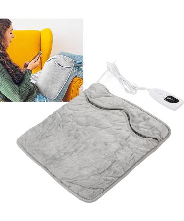 Weikeya Electrically Heated Foot Warmer - Energy-Saving Pain-Relief 6 Temperature Settings Auto Shut-Off Desk Heating Pillow EU Connector 220-240V - Buy Online on SooperMarket.com