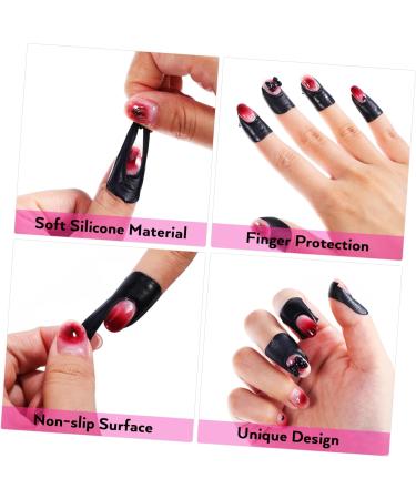 FRCOLOR 400 Sheets Nail Art Anti Spill Stickers Nail Polish Nail Protection for Painting Nails Nail Tape Nail Care Tools Protection Tearable 3.00X2.50X0.10CMx4pcs As Shown X 4 Pieces - Buy Online on SooperMarket.com