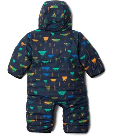 Columbia Kids Reversible Bunting Snowsuit Romper 18-24 Months - Collegiate Navy/Bright Indigo/Dark Mountain - Buy Online on SooperMarket.com