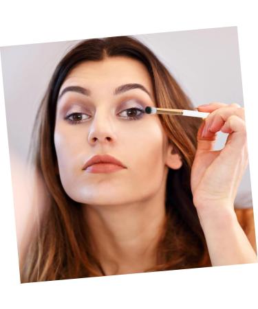 Healeved 10pcs Makeup Brush Makeup Eye Brush Eye for Makeup Concealer Brush White Wooden Handle - Buy Online on SooperMarket.com