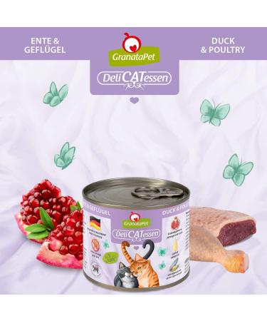 Granapet Delicatessen Multipack 3 Without Fish - Premium Grain-Free Wet Cat Food High Meat Content & Quality Oils 6 x 200g Trial Pack - Buy Online on SooperMarket.com