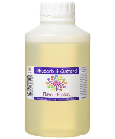 Flavour Factory Intense Food Flavouring Rhubarb & Custard 500ml