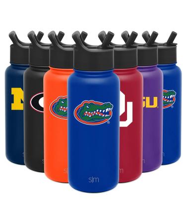 Simple Modern Officially Licensed Water Bottle with Straw Lid Florida Gators