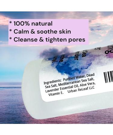Urban ReLeaf Pore Shrinking Toner - 100% Natural Lavender & Dead Sea Salt for Smooth Tight Skin | Calm & Soothe Irritation | Shop Internationally - Buy Online on SooperMarket.com
