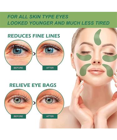 Seaweed Eye Mask for Wrinkle Removal & Dark Circles - 60 PCS Tightening Eye Patches for Puffy Eyes & Revitalized Skin - Buy Online on SooperMarket.com