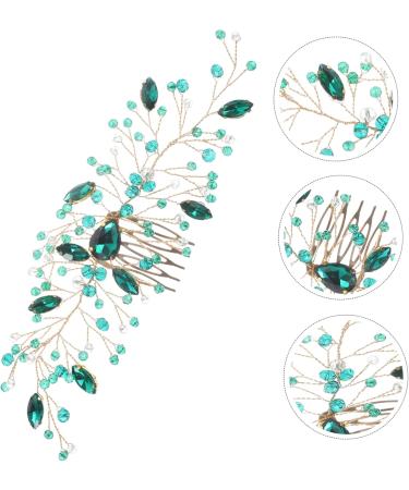 Angoily Crystal Headpiece Fairy Jewelry for Women Rhinestone Headpiece Tiara Hair Headband Bride Metal - Buy Online on SooperMarket.com