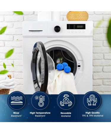 CASIZ 3 Pack Dryer Balls Tumble Dryer Balls | Reusable Energy Saving & Non-Melt | Soft Drying Balls for Tumble Dryer Laundry Balls for Washing Machine Rapid Dryer Ball Washing Machine Balls - Buy Online on SooperMarket.com