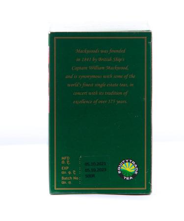 Mackwoods Orange Flavoured Single Estate Black Tea - 25 Enveloped Tea Bags - Buy Online on SooperMarket.com