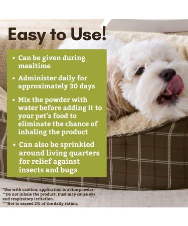 Wholistic Pet Organics Diatomaceous Earth Wormer 4.5 oz - Buy Online on SooperMarket.com