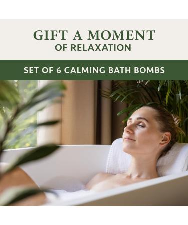 Christmas Gifts for Women: 6Pcs Bath Bombs Gift Box with Essential Oils & Shea Butter - Vegan Skincare by Satin Naturel - Buy Online on SooperMarket.com