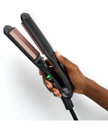 BaByliss Black Gold Crimper - Professional Hair Crimping Tool - Buy Online on SooperMarket.com