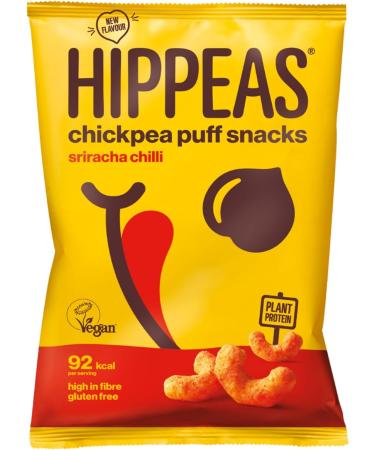 Hippeas Chickpea Puff Snacks - Pack of 12 x 22g (6 Flavours 2 of Each). Healthy Snacks for Adults and a Tasty Chickpea Snack. Hippeas Crips - Chickpea Crips Low Calorie Crisps Low Fat Crisps Vegan - Buy Online on SooperMarket.com