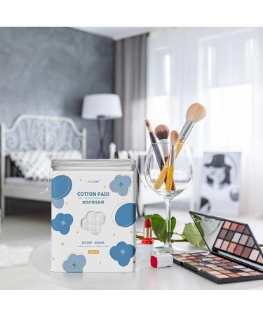 Cotton Pads For Makeup Removal - Skin-friendly Cotton Cosmetic Wipes Makeup Remover For Foundation Blush Concealer Lipsticks And Nail Polish Riastvy - Buy Online on SooperMarket.com