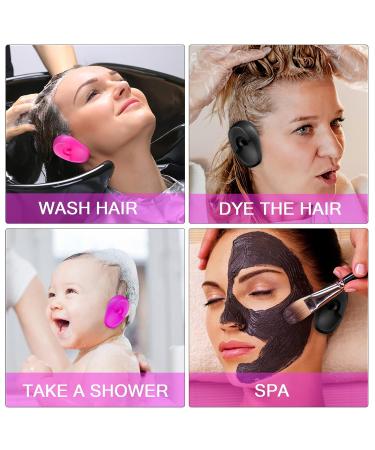 KALLORY 200Pcs Shower Ear Covers + 6Pcs Hair Dye Protectors - Salon & Home Use - Buy Online on SooperMarket.com
