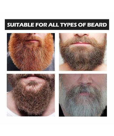 Beard Color Shampoo for Men - 100ml Organic Gray Beard Remover & Care - Buy Online on SooperMarket.com