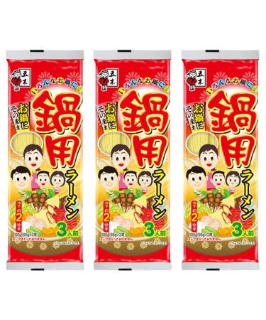 Itsuki Japanese Style Stick Type Ramen For Pot (3 Servings) 195g (Pack of 3)