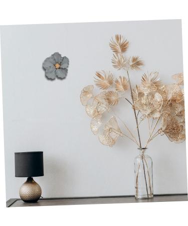 HOLIDYOYO 1 Set Ceramic Hibiscus Wall Art Outdoor Sunflower Decor Floral Wall Decoration Ceramics 7.5X7.2X2.4CM - Buy Online on SooperMarket.com