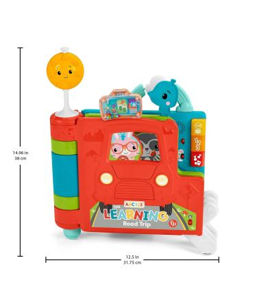 Fisher-Price HCL07 Giant Seat & Standing Adventure Book | Educational Electronic Toy for Babies & Toddlers (6+ Months) - Shop Now! - Buy Online on SooperMarket.com